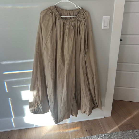 NWT Taupe/Beige Anthropologie Maxi Skirt - Picture 1 of 4